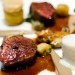 Fillet and Croustillant of Aged Ayrshire Beef with Cepes, Shallots, Bone Marrow and Red Wine