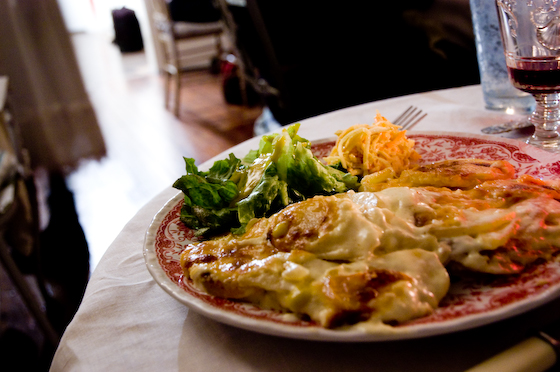 Salmon Potato Gratin