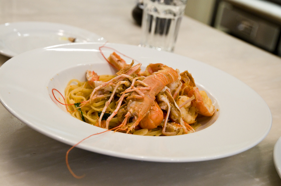 Linguine with Langoustine