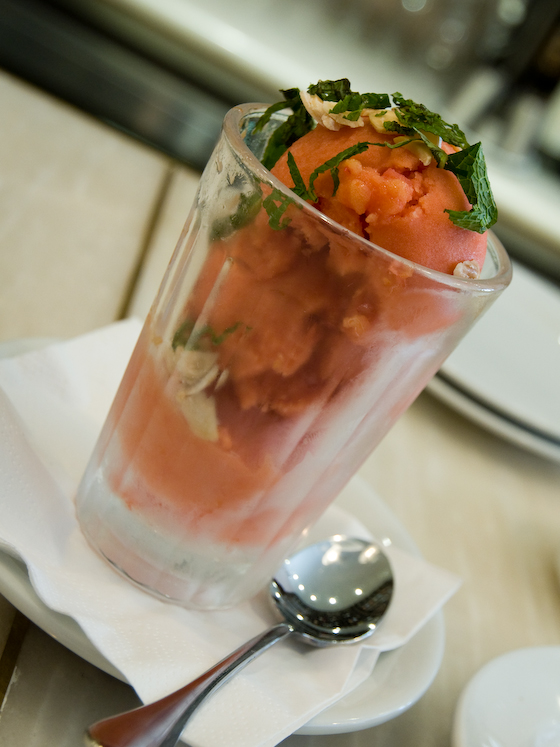 Blood Orange Granita 