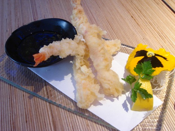 Prawn tempura