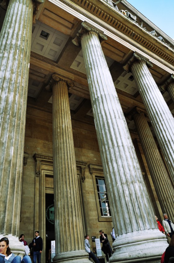 The Pillars at the British Museum