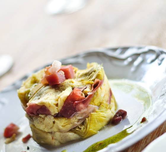 Artichoke Ham Cake