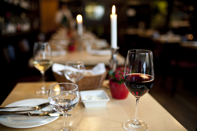 Red Wine, Photographed at Lutter & Wegner Berlin