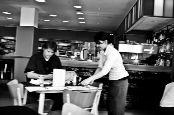 Canteen B&W