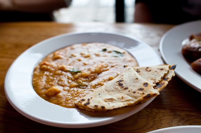 Dock Kitchen: Chick Pea Dhal