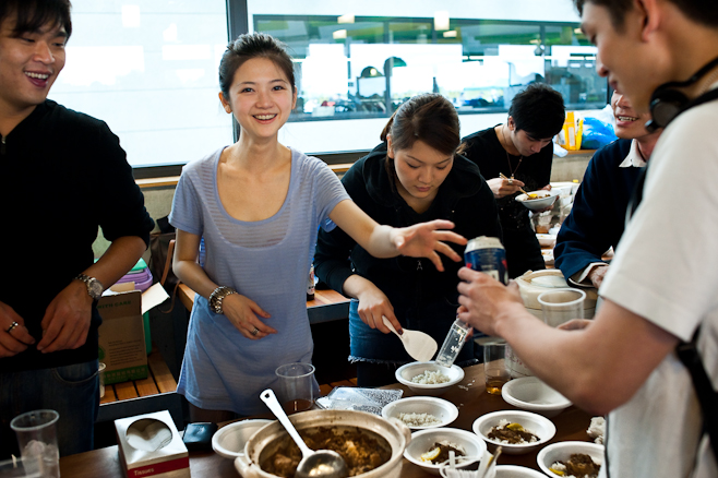 Beef Noodle Soup and the ladies