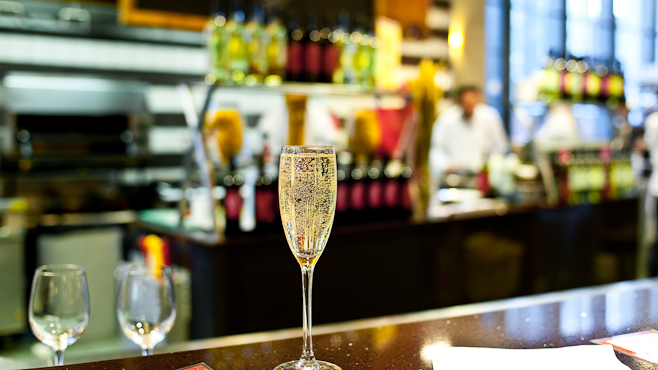 La Trattoria : Bubbly, bubbly..